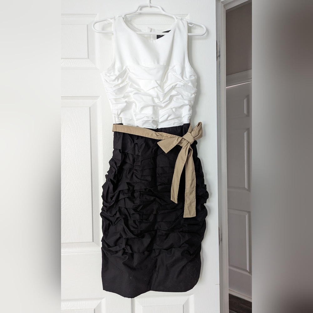 Paule Ka 38 dress, color block